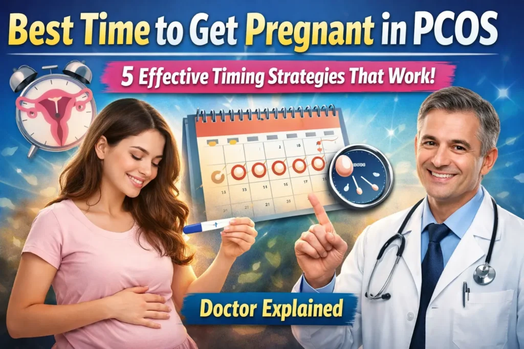 Best Time to Get Pregnant in PCOS: 5 Effective Timing Strategies That Work (Doctor Explained)