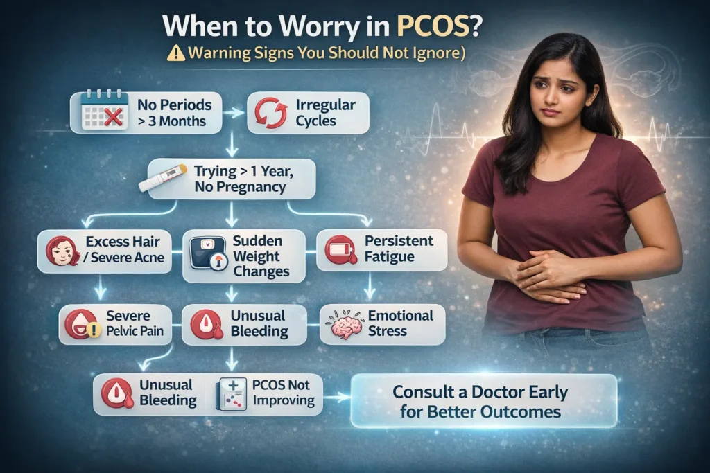 When to Worry In PCOS